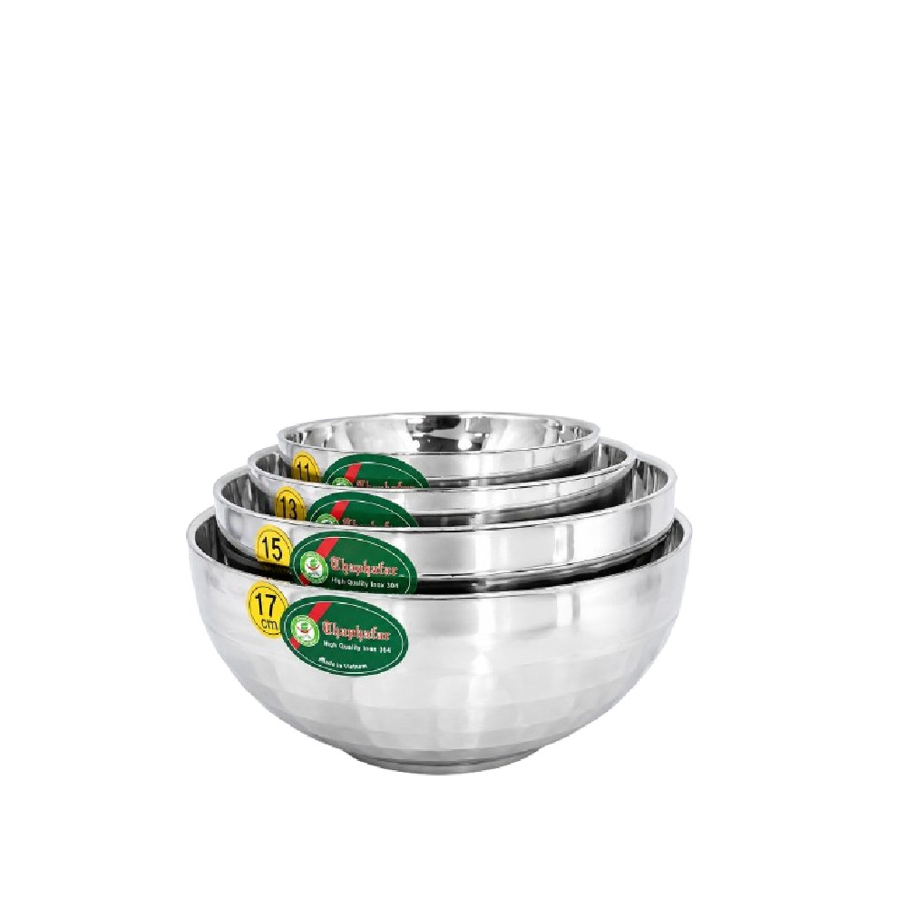 DIAMOND-PATTERNED BOWLS 